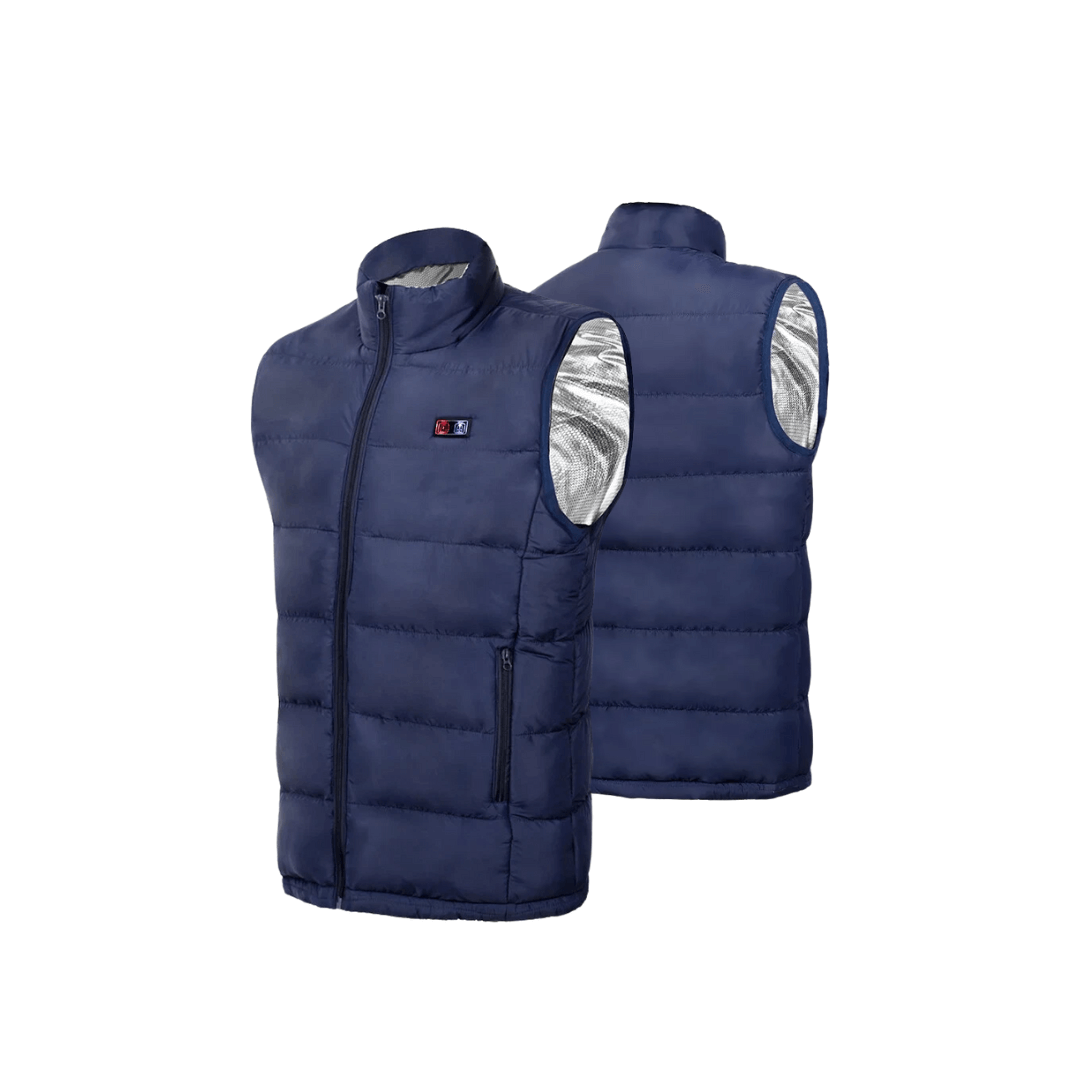 Alpenwarm HeatVest Pro – Beheizte Weste mit 9 Heiz-Zonen, USB-betrieben