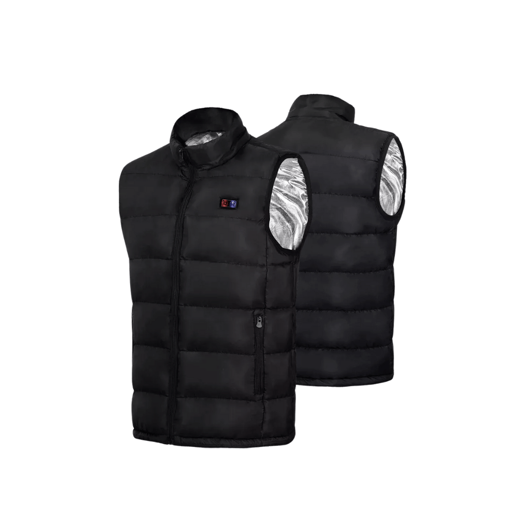 Alpenwarm HeatVest Pro – Beheizte Weste mit 9 Heiz-Zonen, USB-betrieben